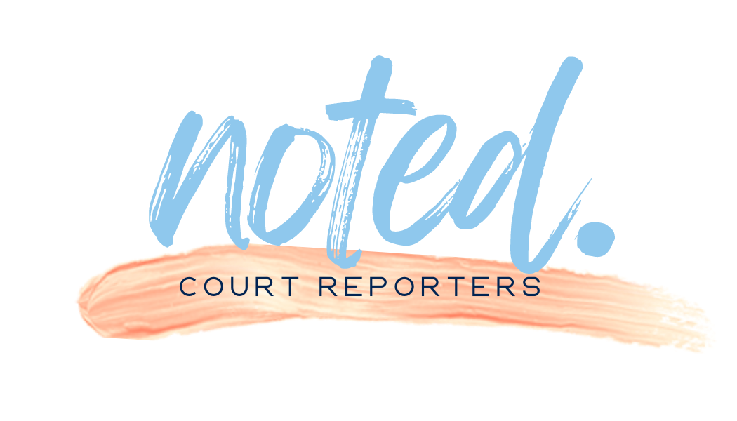 Noted Court Reporters logo